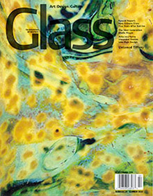 John D'Agostino's 'Hunting Grounds' on the cover of Glass Quarterly, 2010.